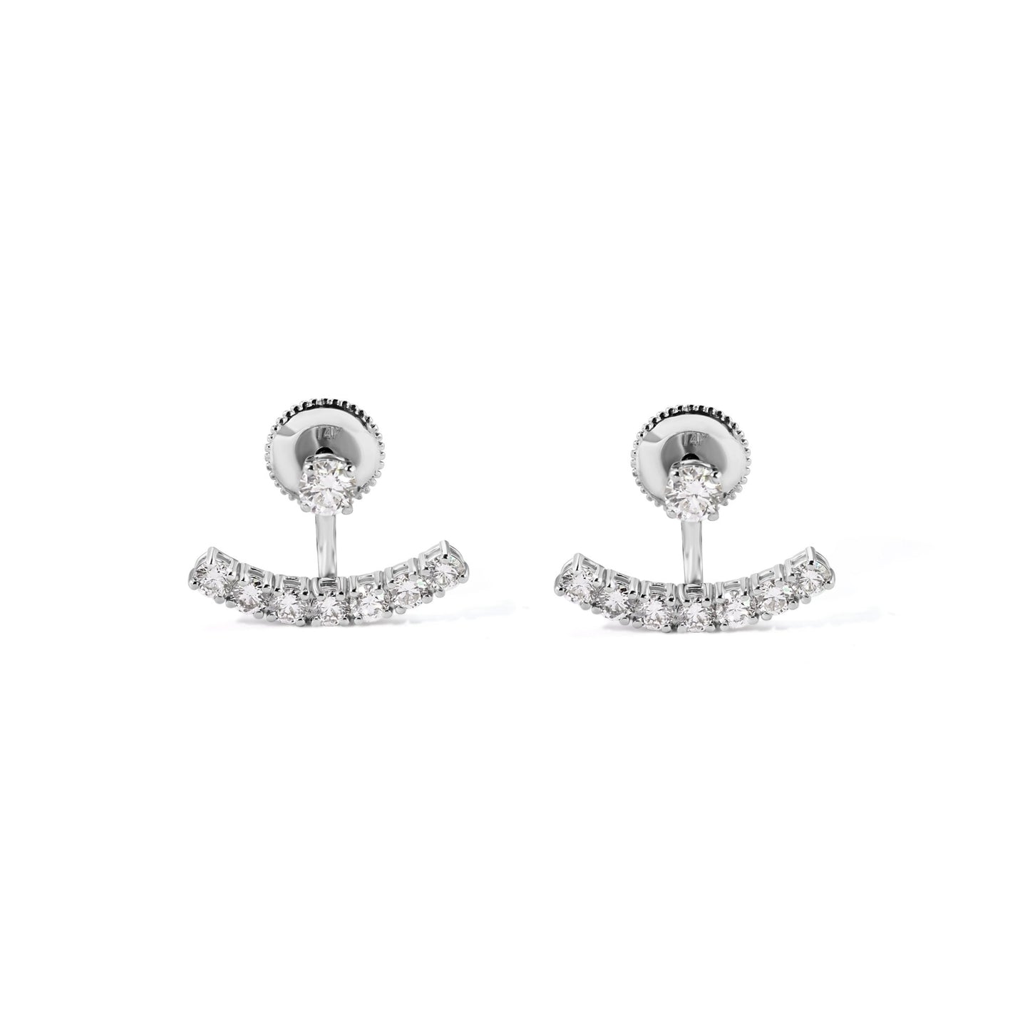 14K Diamond Earrings - My Store
