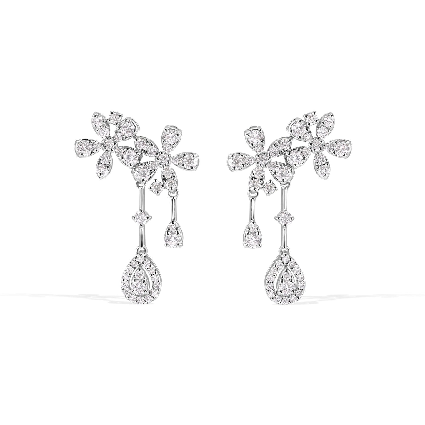 14K Diamond Earrings - My Store