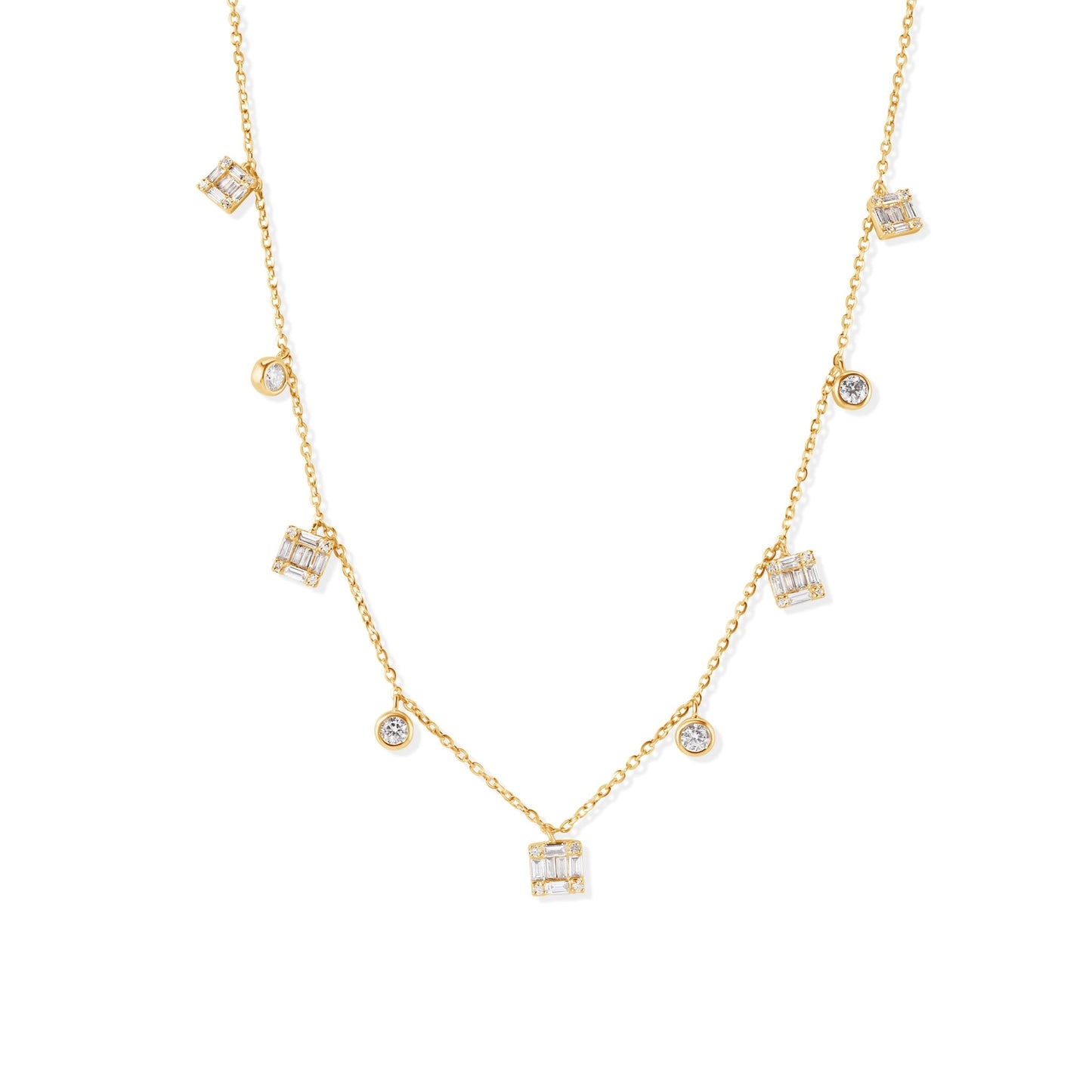 14K Diamond Necklace - My Store