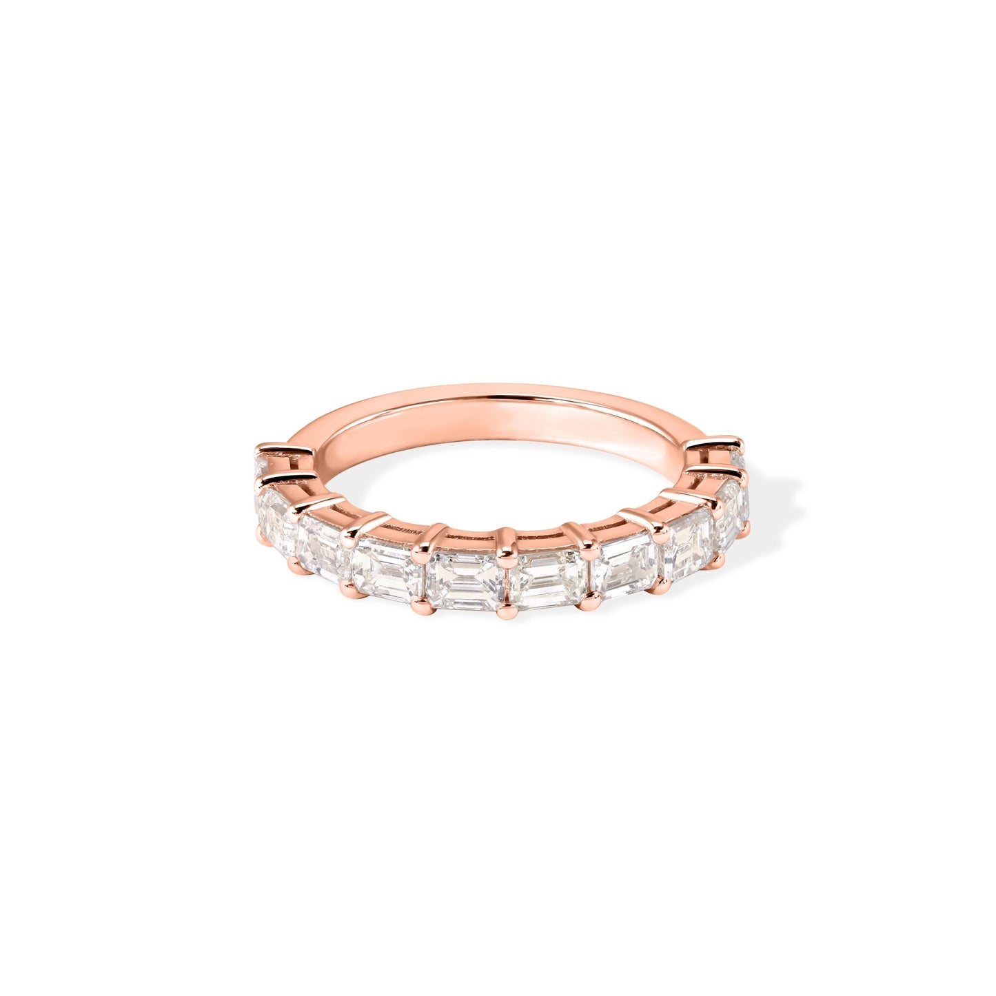 14K Half Eternity Ring - My Store
