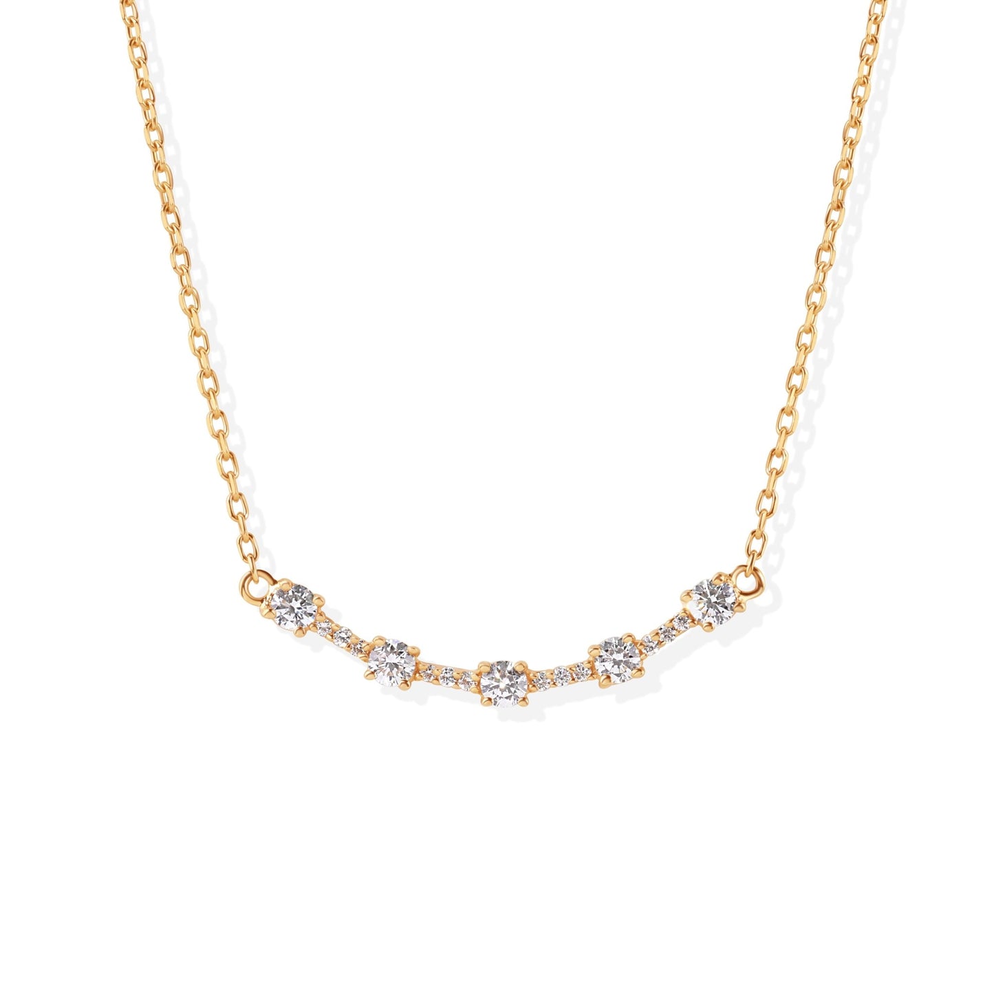 18K Diamond Necklace - My Store