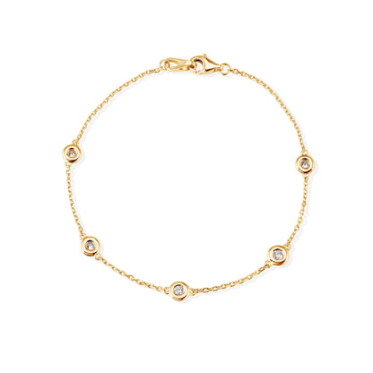 14K Dainty Everyday Bracelet - My Store