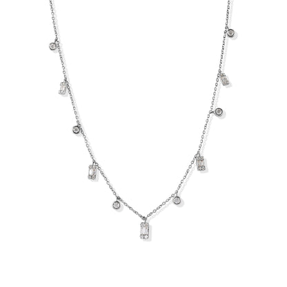 14K Diamond Dainty Everyday Necklace - Ryan Diamonds LA