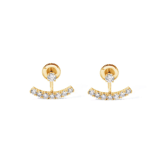 14K Diamond Earrings - My Store