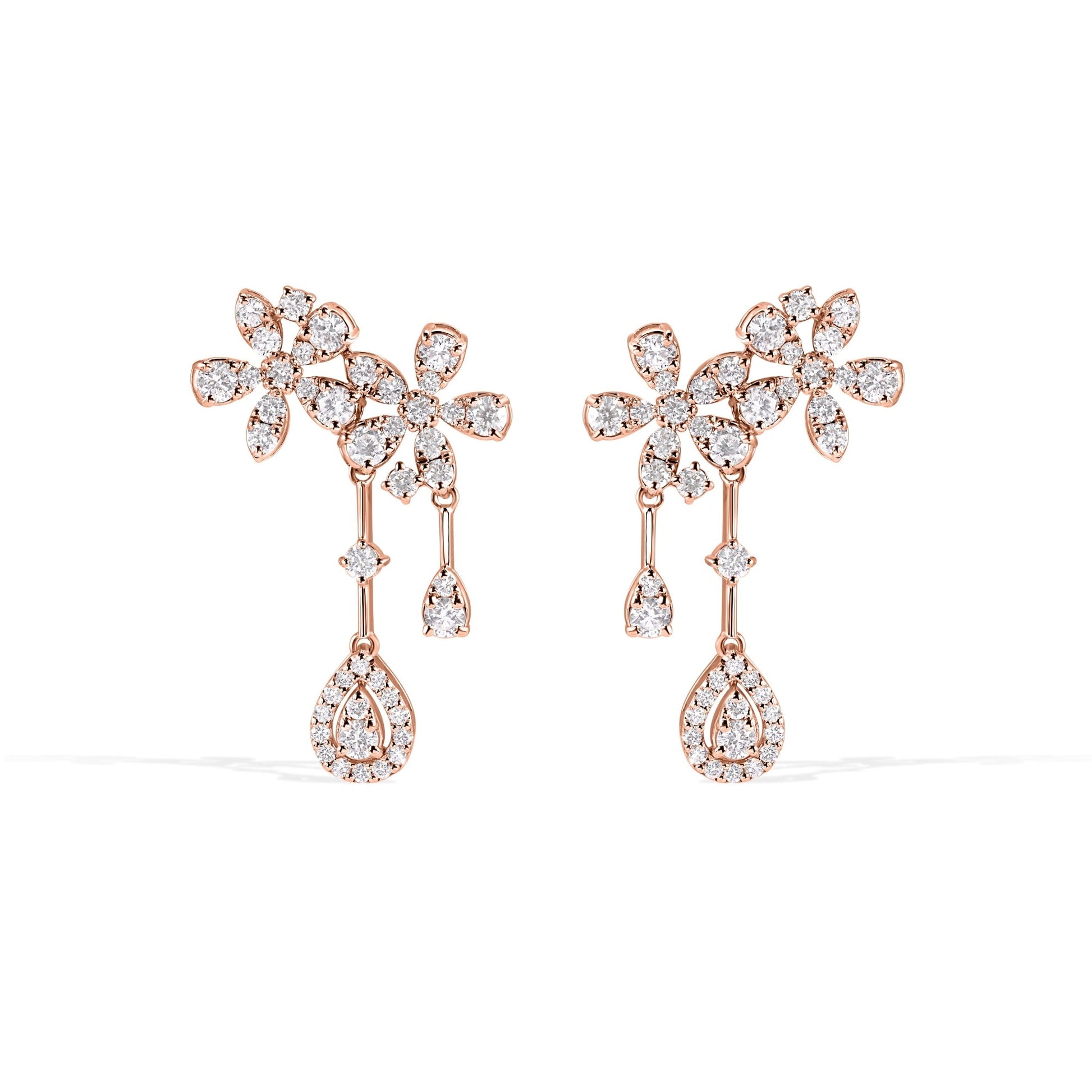 14K Diamond Earrings - My Store