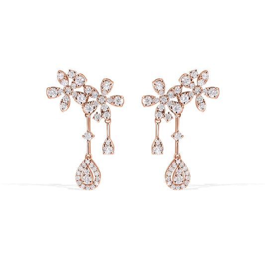 14K Diamond Earrings - My Store