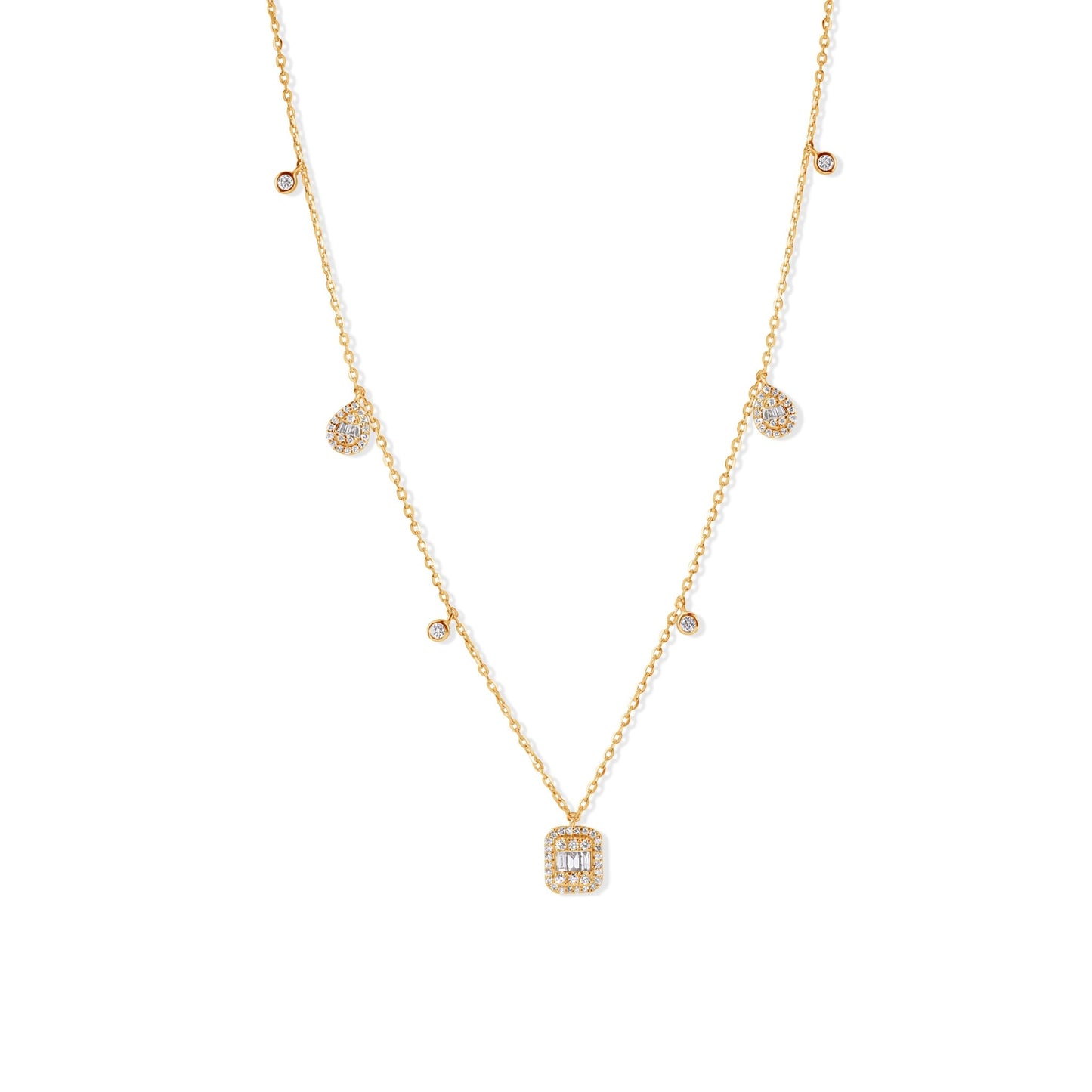 14K Diamond Necklace - My Store