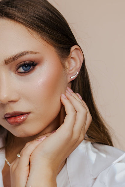 14K Diamond Stud Earrings - Ryan Diamonds LA