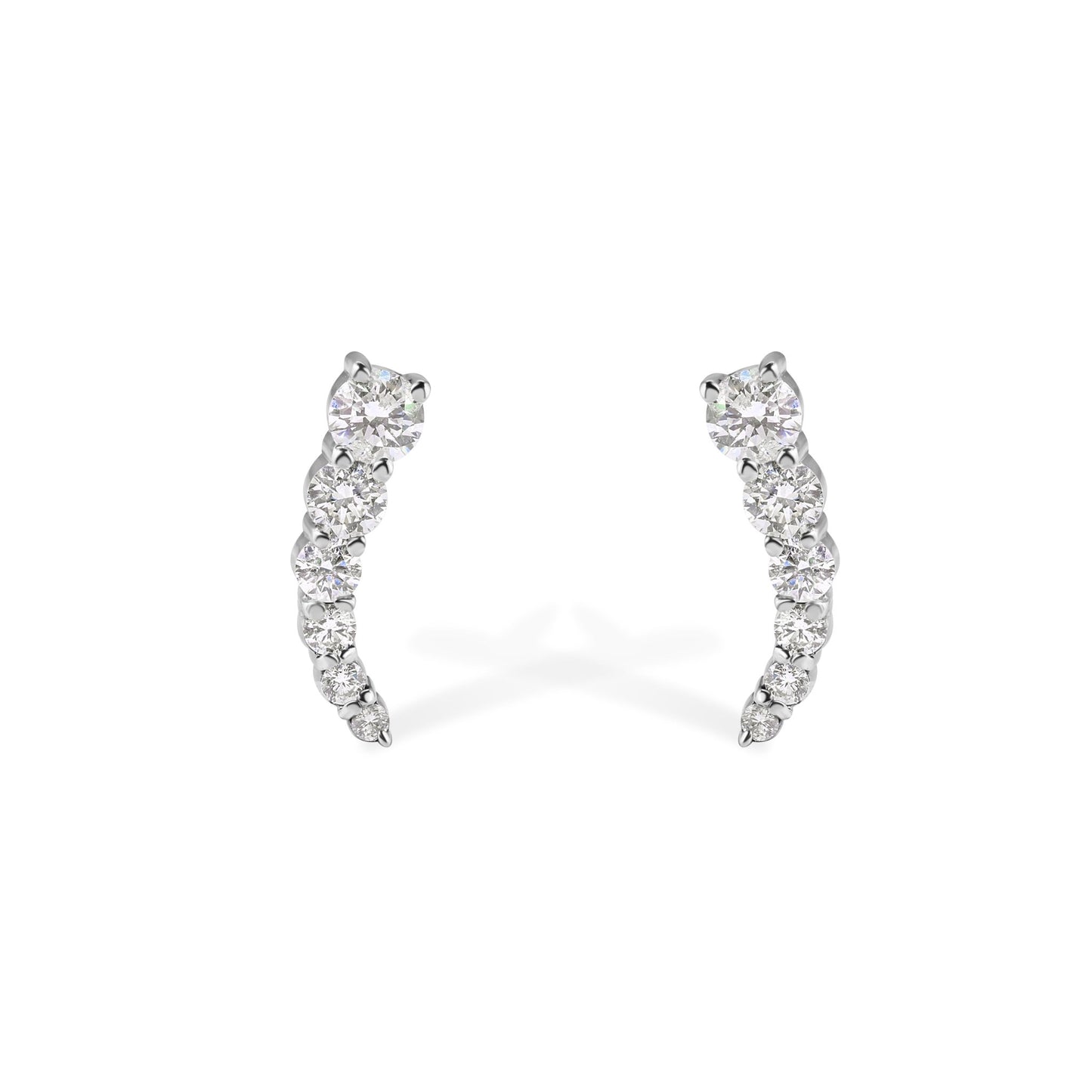 14K Diamond Stud Earrings - My Store