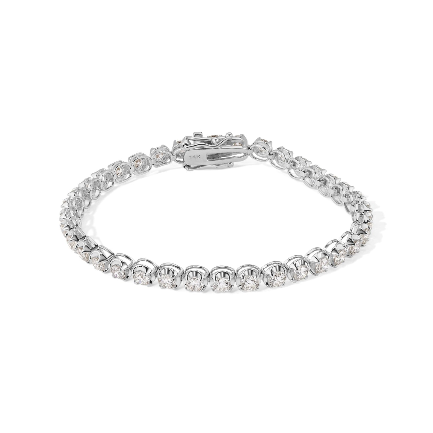 White Gold 14K Diamond Tennis Bracelet - My Store