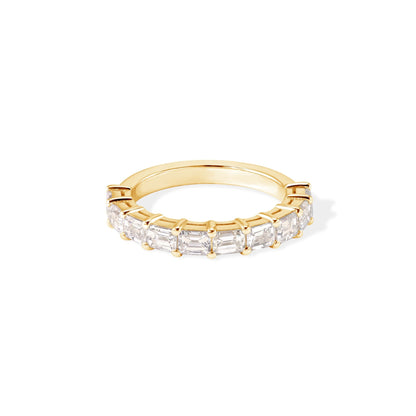 14K Half Eternity Ring - My Store