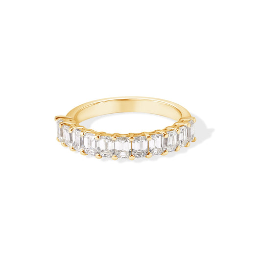 14K Half Eternity Ring - My Store