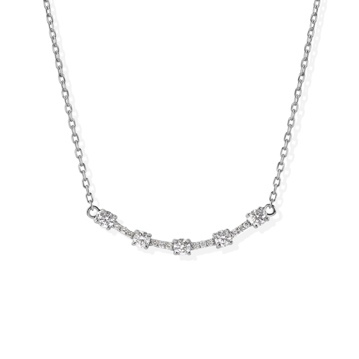 18K Diamond Necklace - My Store