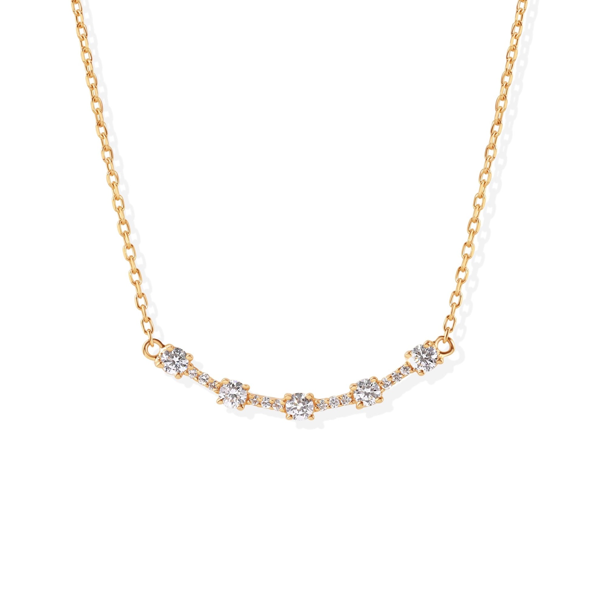 18K Diamond Necklace - My Store