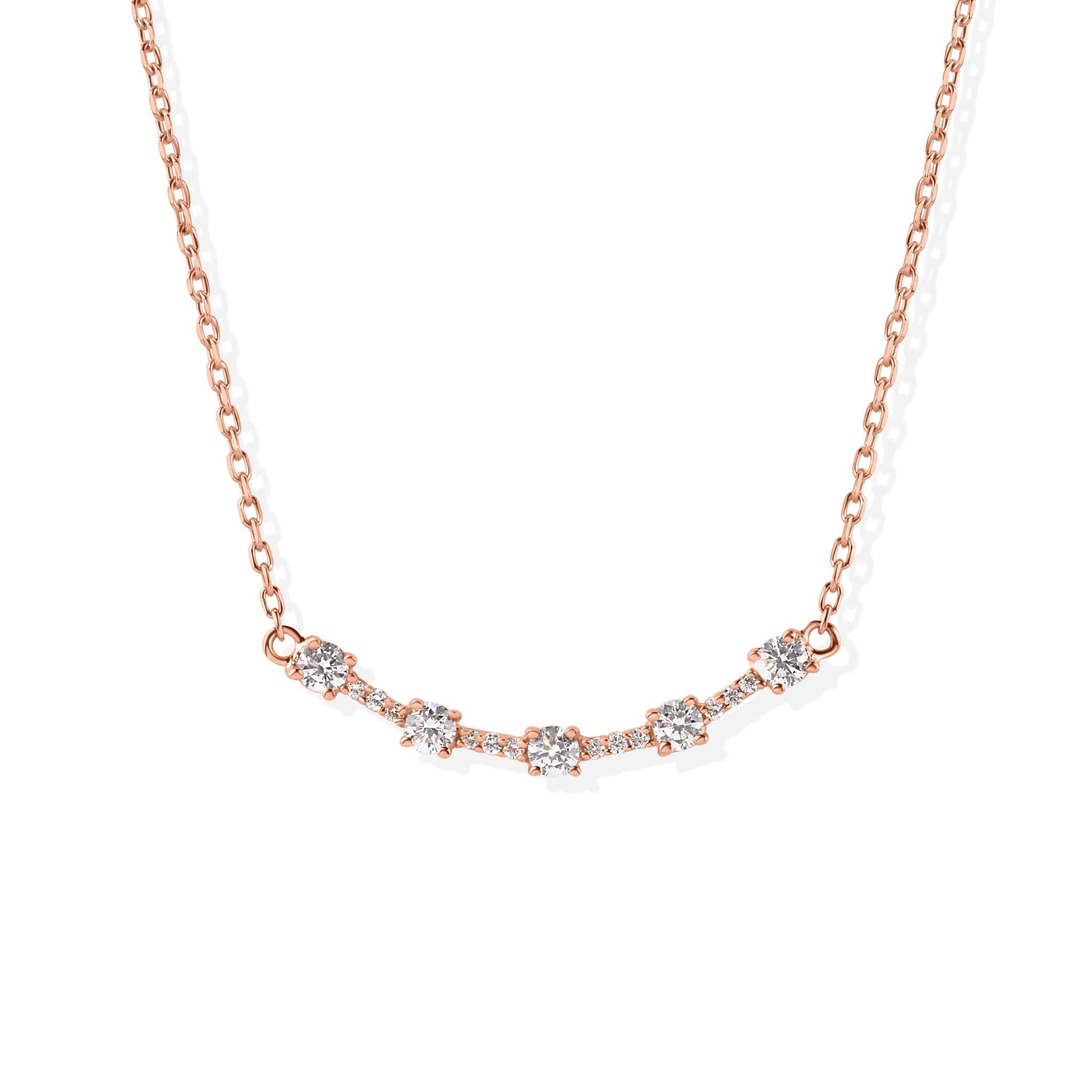 18K Diamond Necklace - My Store
