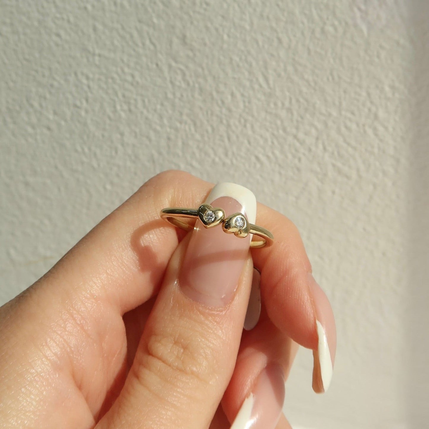 Amare Twin Heart Ring - Ryan Diamonds Inc.