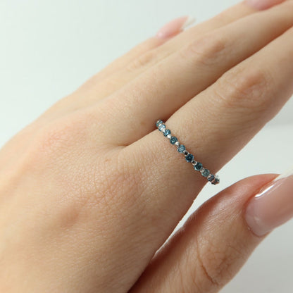 Azure Infinity Band - Ryan Diamonds Inc.