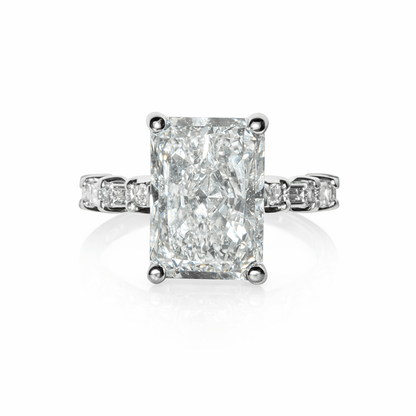 Celestial 6 - Carat Radiant Cut Diamond Ring - Ryan Diamonds LA