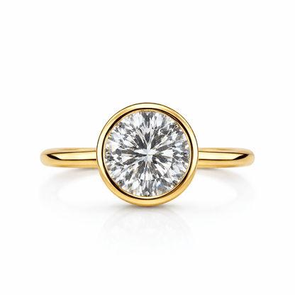 Eterna Solis 14K Gold Bezel - Set Lab - Ryan Diamonds LA