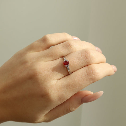 Scarlet Empress Ruby Ring - Ryan Diamonds Inc.